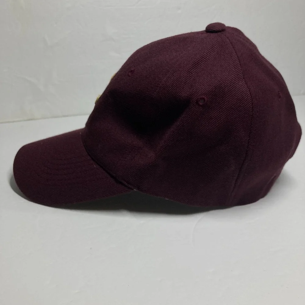 Boston College Eagles Cap Hat Adult Maroon Adjustable Wool Blend Embroidered